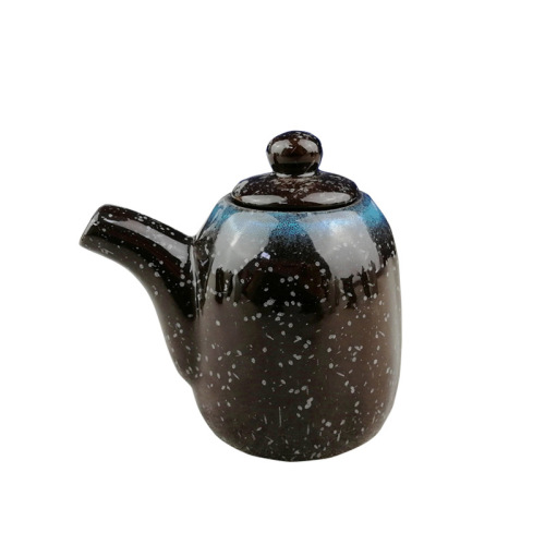 Japanese-style soy sauce and vinegar bottles, Japanese cuisine sushi vinegar cruet, soy sauce and condiment pot for home use, ceramic soy sauce bottle for dumplings and seasonings