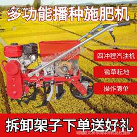 汽油机多功能玉米大豆精播机小麦花生小型播种机多功能播种麦太保
