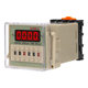 Factory direct supply digital display time relay DH48S-2ZH energization instantaneous delay AC220 distribution cabinet installation