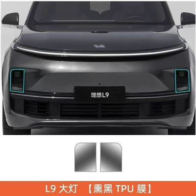 blackened LED star surround | Car headlight protective film - l9front-headlight-film-high-definition-and-transparent-model