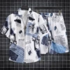 T110 white newspaper set