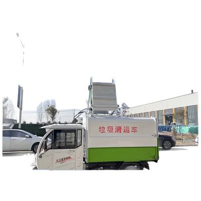 Self-Unloading Garbage Removal Truck, Elektrik zibil maşınları