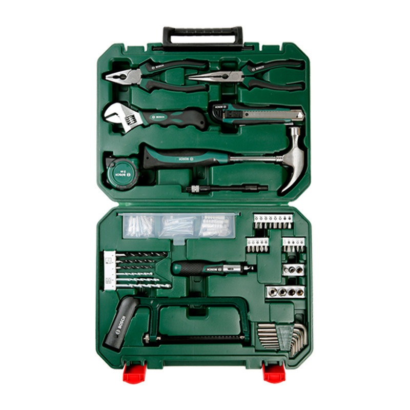博世博世（BOSCH） 家用多功能手动工具套装五金工具箱111件套 塑