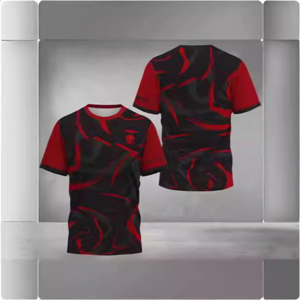 Funny 3D Skull PrinT T ShirT Men Fashion GraDienT Tie Dye Harajuku TracksuiT OuTDoor Tennis SporTs