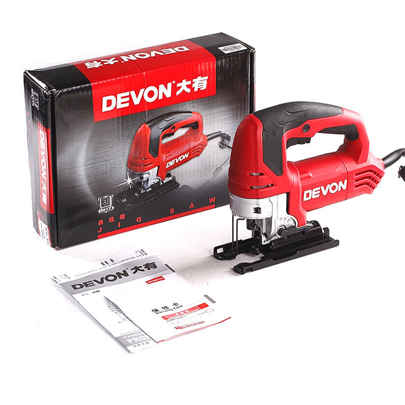 大有DEVON大有重型电动曲线锯3144木工拉花切割机120mm金属木材切