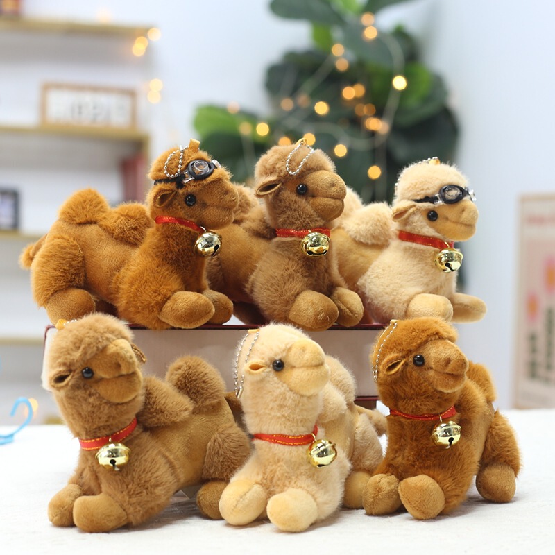 Internet Celebrity Cute Little Camel Plush Toy Desert Camel Doll Bag Pendant Keychain Wholesale Internet Celebrity Cute Little Camel Plush Toy Desert Camel Doll Bag Pendant Keychain Wholesale