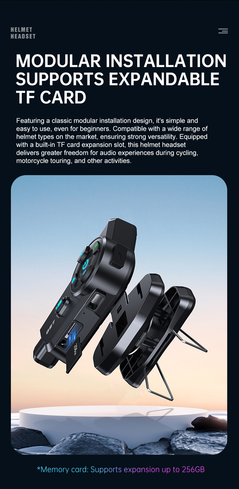 Q27 Driving Recorder Helmet Bluetooth Headset Intercom Waterproof High-Definition Shooting Integrated Motorcycle Helmet Headset