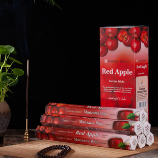 Gardenfresh Indian Incense Apple (Large Box) Genuine Indoor Home Living Room Fruit Incense Incense