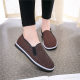 Women's Cloth Shoes New Soft-soled Cloth Shoes Women's Single Shoes Flat Old Beijing Red Cloth Shoes Handmade Cloth Shoes for Women