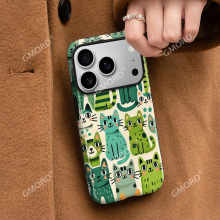 跨境手机壳趣味搞怪青蛙适用苹果17pro手机壳i16双层菲林15保护套