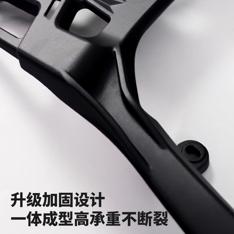 Adecuado para motocicleta Honda ADV160, estante trasero de aleación de aluminio modificado, estante de la caja trasera