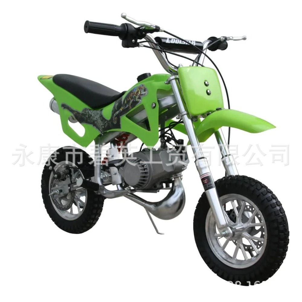 跨境电商工厂生产儿童玩具49cc50cc手拉电启动越野摩托车自行车礼