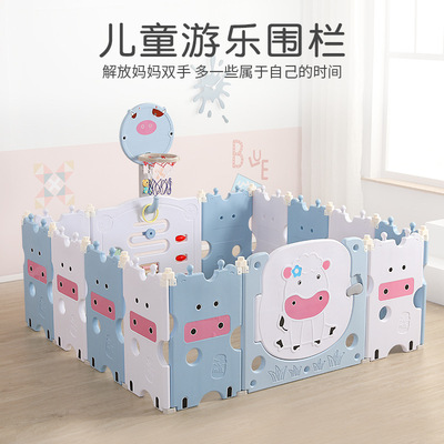 household children activity Fence baby game enclosure Foldable crawl Toddler Mat indoor Playground