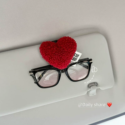 In-Car Accessory for Women, Car Glasses Clip/Bill Clip