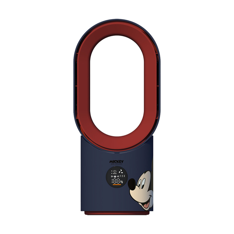 新しいデスクトップブレードレスファン超静音空調ファン学生寮デスクトップオフィスデスクトップ USB 冷却ファン|undefined