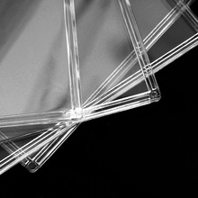 寸插槽插纸双层卡槽盒子有机玻璃A4透明插亚克力纸盒资料板展示5