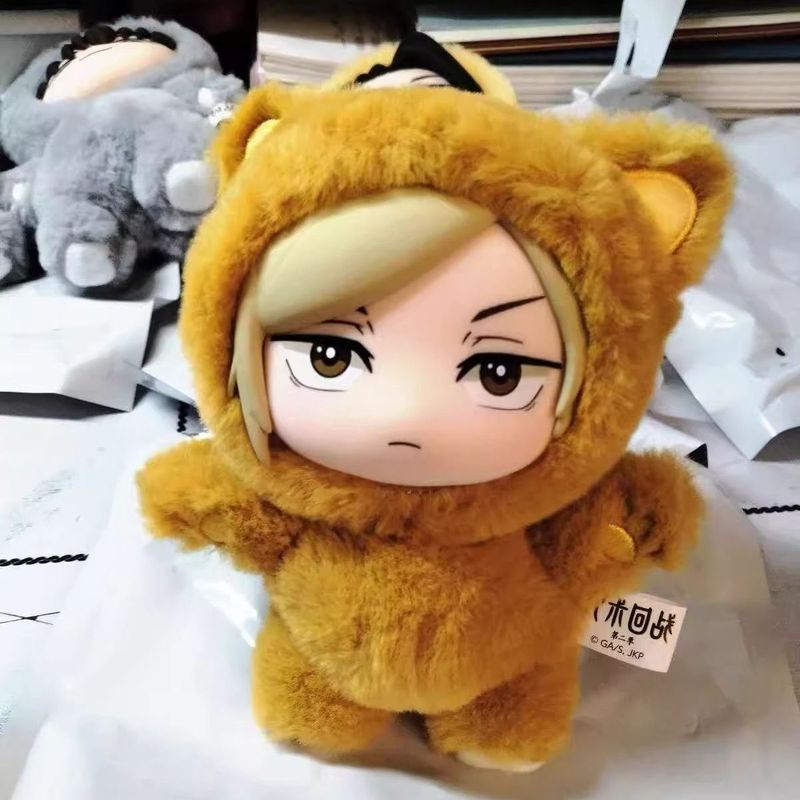 正版亿奇咒术回战猫猫乐园派对毛绒公仔盲盒挂件周边礼物五条悟|undefined
