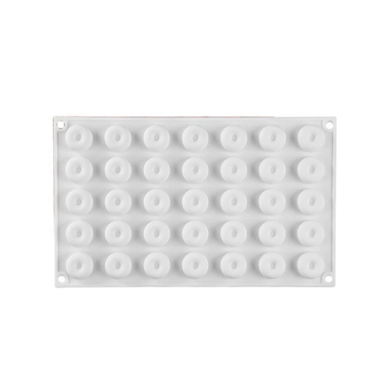 Silicone mousse mold Italy, white 21×21×4 cm, food-grade flexible baking tray