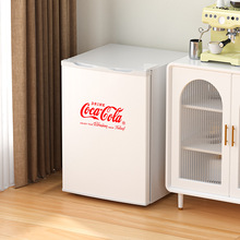 可口可乐单门大容量冰箱立式冷冻柜家用冻肉一级节能降噪迷你冰箱