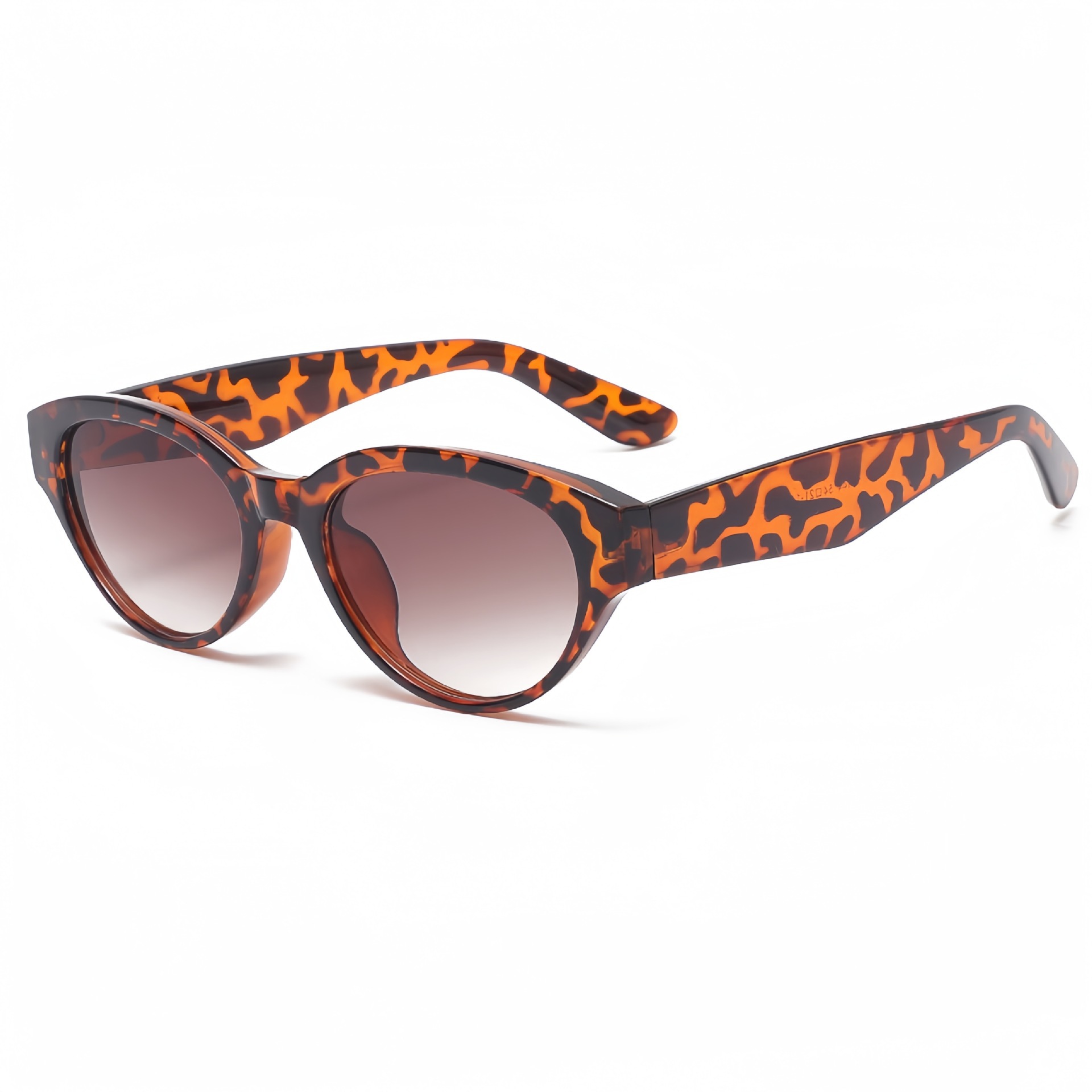Gafas de sol de ojo de gato de marco pequeño retro coreano para hombres y mujeres Gafas de sol de protección UV para exteriores de alta gama Sunglasses