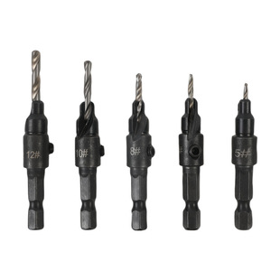Woodworking Hole Opener Set Hex Screw Hardware Tools Countersink Drill Bit Countersink Drill Cone Hole Drill Drilling Expansion