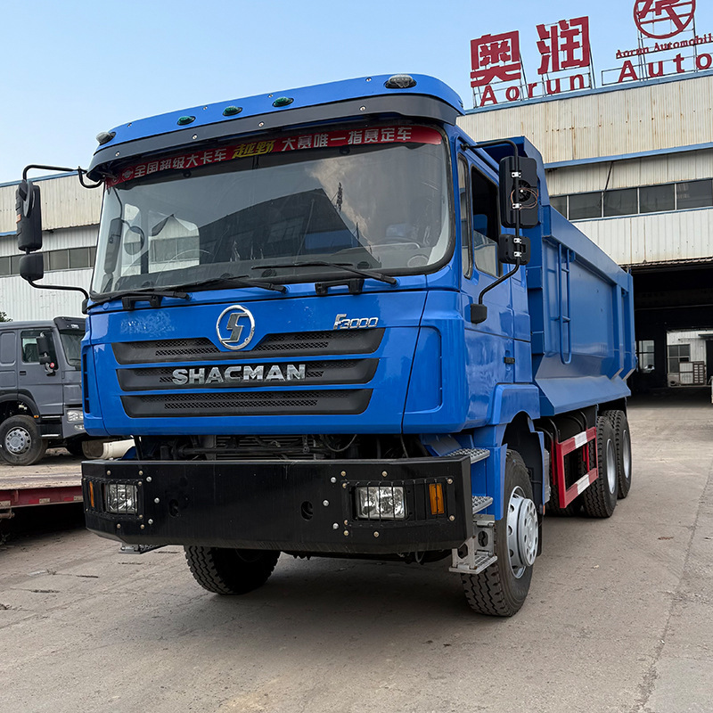 Shaanxi Automobile Delong F3000U Dump Truck, Used 10-Wheel Dirt Transport Truck, 375 Horsepower, Port Cargo Truck