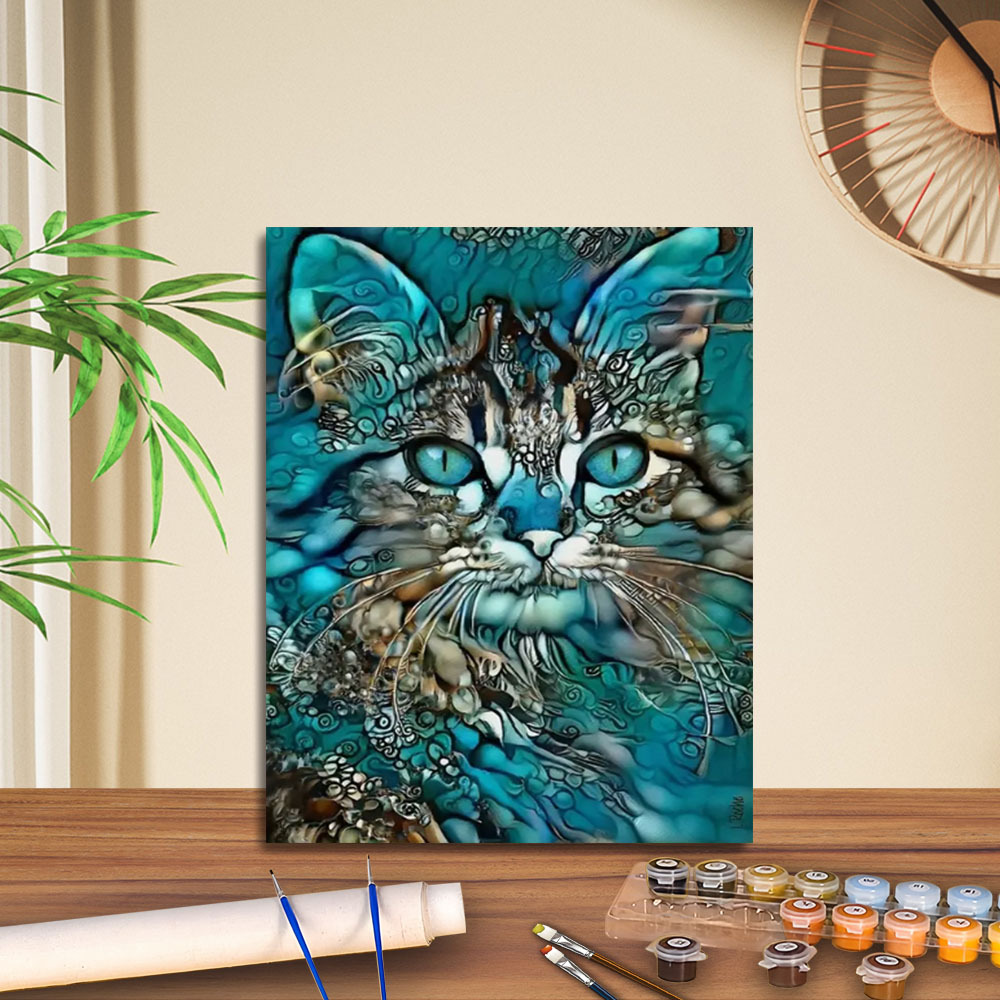Transfronterizo jitdiy agente de pintura al óleo digital fabricantes al por mayor artesanal amazon pintura al óleo decorativa barraca de relleno