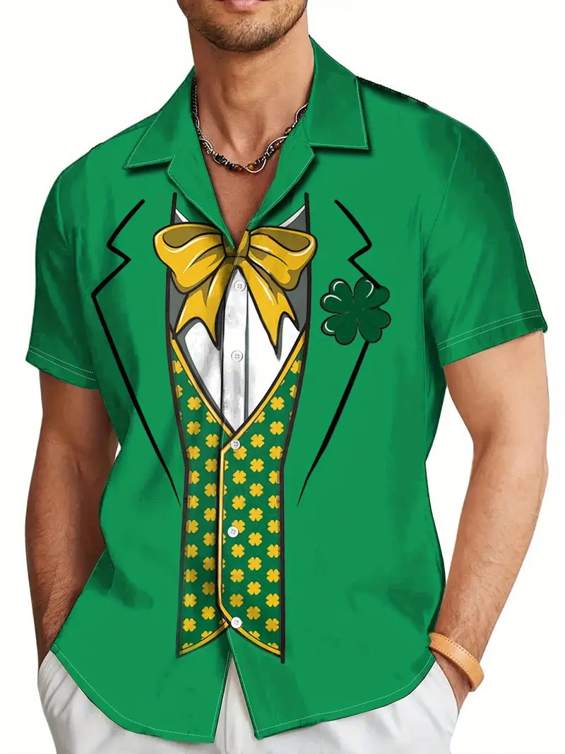 2024 verano nuevos hombres jóvenes vitalidad estilo universitario tendencia camisa de manga corta casual diaria coreana MB1