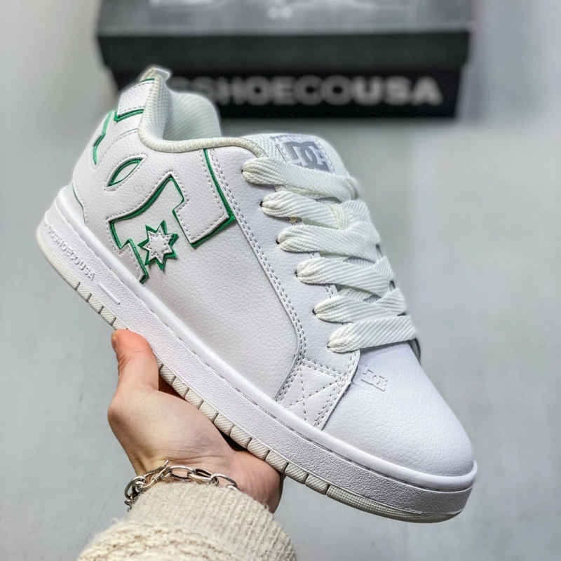 Кожаные кеды DC Shoes, унисекс, для досуга и спорта, европейский стиль, EU 36–45, большие размеры