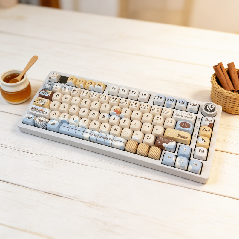 Leobog Hi75C&Pro Aluminum Mechanical Keyboard Three-Mode Customized Gasket Hot-Swappable Gaming Keyboard Leobog Hi75C&Pro Aluminum Mechanical Keyboard Three-Mode Customized Gasket Hot-Swappable Gaming Keyboard