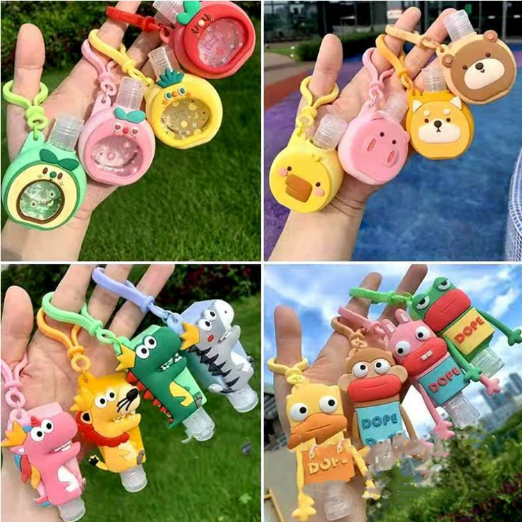 代加工定制卡通硅胶儿童洗手液oem/odm来图贴牌杀菌抑菌免洗