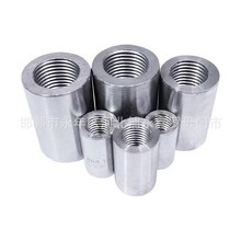 钢筋直螺纹连接套筒 正反丝冷挤压变径接头 18/20/22/25/28 厂家