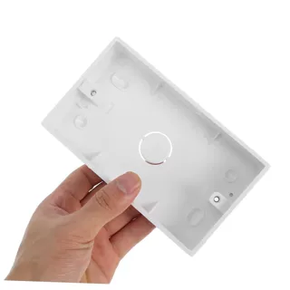 卡塔尔 PVC开关接线盒明装墙盒 2 GANG 32MM PATTRESS BACK BOX