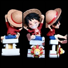 One Piece GK All Members Pirates Straw Hat Luffy Statue Model Doll Ornament Boxed Figure