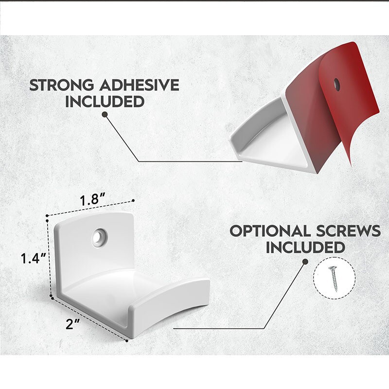 Cross-Border New Products Home Supplies 2025 Creative Personalized Hat Hooks Wall Sticky Curved Hat Hooks