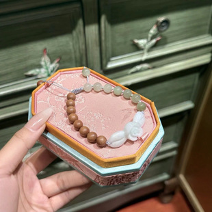 Jin Yu Tang Xinjiang Hetian Jade Green Brick Dai Tile Rain Visits Sunny Water➕Jadeite➕Old sandalwood authority identification straight hair