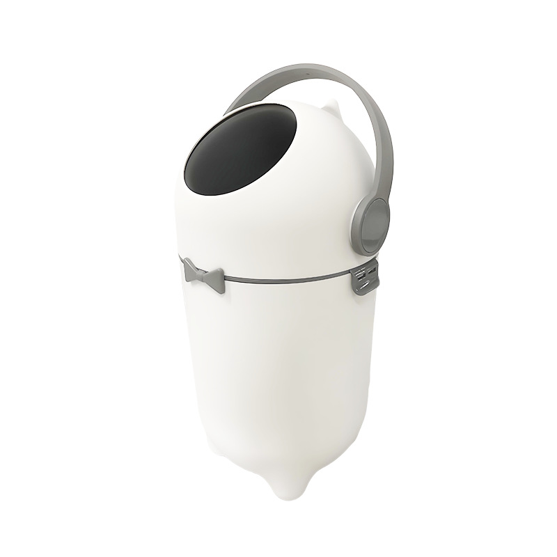Diaper Trash Can for Baby, Household Use, with Lid, Large Capacity, Odor-Proof, Sealed, for Living Room, Baby Diaper Storage Bin