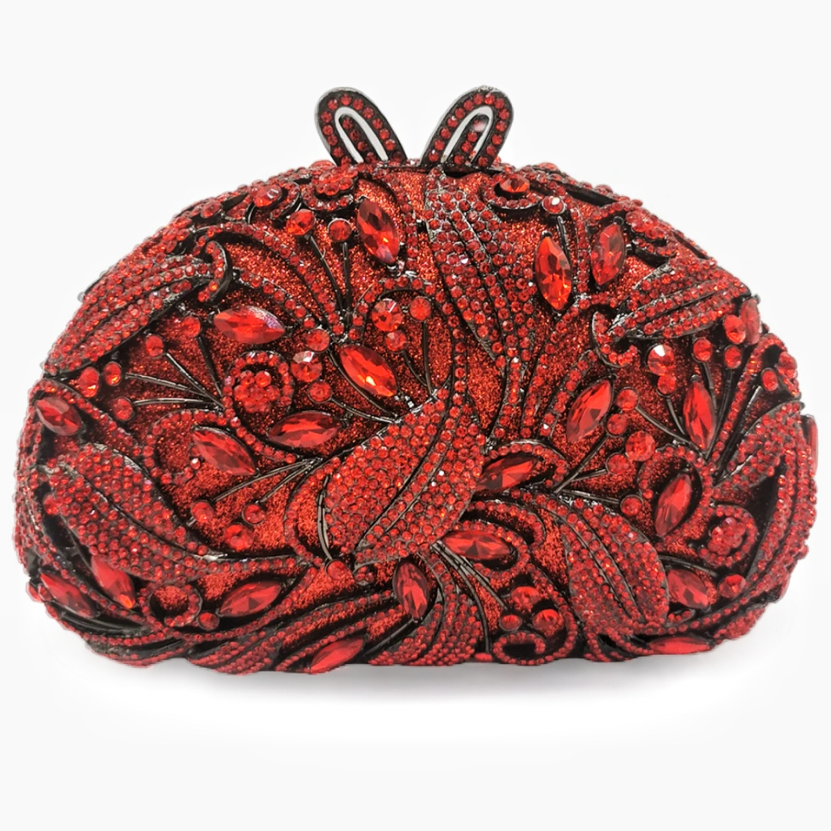 Nuevo paquete de cena de diamantes transfronterizos, bolsas de mano de banquete, bolsas de cena de diamantes huecadas, embrague de cristal