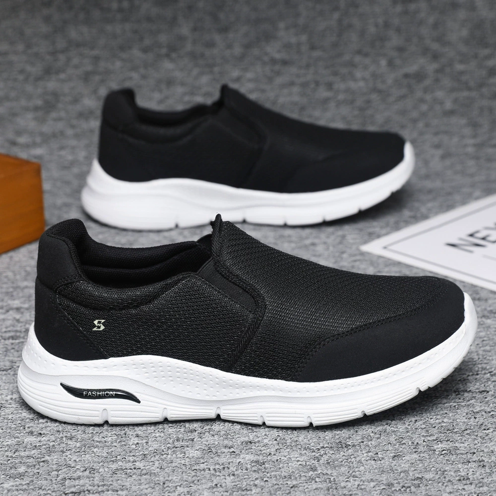 Холодная липкая мужская обувь весенняя и осенняя сетка дышащая мужская повседневная обувь для ходьбы EVA мягкая подошва супер легкая спортивная одиночная обувь