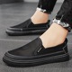 2024 New Casual Board Shoes, Men's One Step Lazy Shoes, Summer Men's Shoes, Breathable Hollow Mesh Shoes, Men's Style