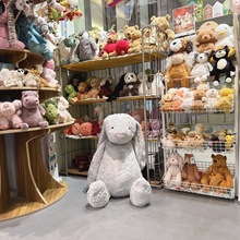 jc跨境英国创意毛绒玩具挂件布娃娃玩偶钥匙扣邦尼兔史玛吉公仔批