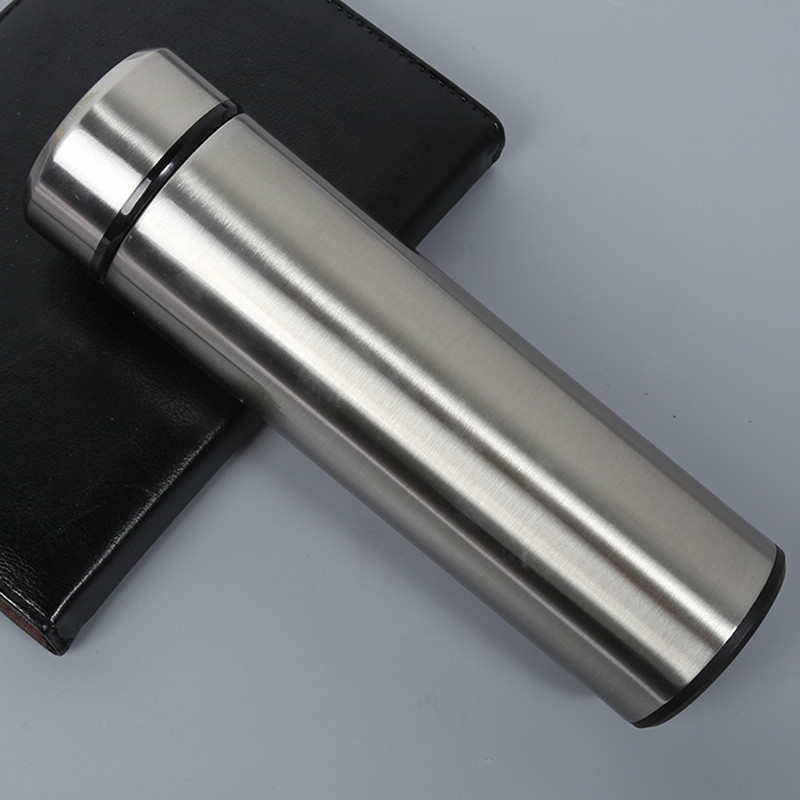 Venta al por mayor de acero inoxidable 304 esmerilado termo vacío taza de agua portátil taza recta actividad regalo taza logotipo personalizado