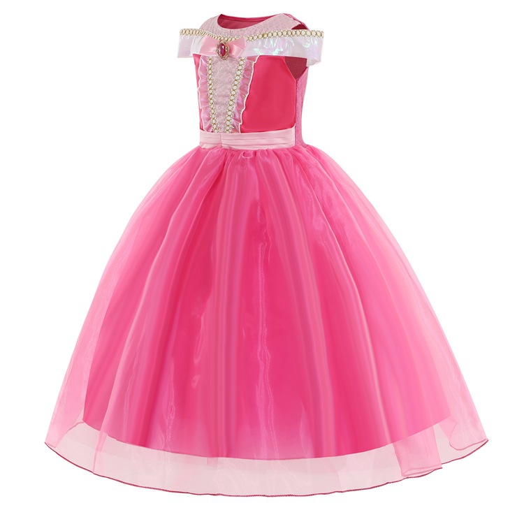 Ropa para niños vestido de niña vestido para niños vestido de princesa para niños vestido de campana de Halloween ropa de cosplay princesa vestido de ailuo