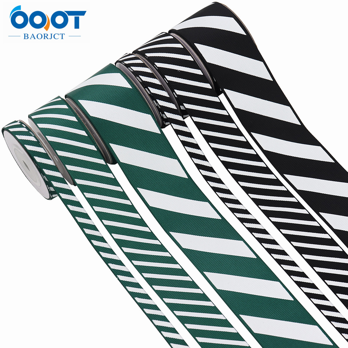 Navidad diagonal raya hilo cinta Carnaval cinta regalo caja embalaje cinta vacaciones escena Decoración