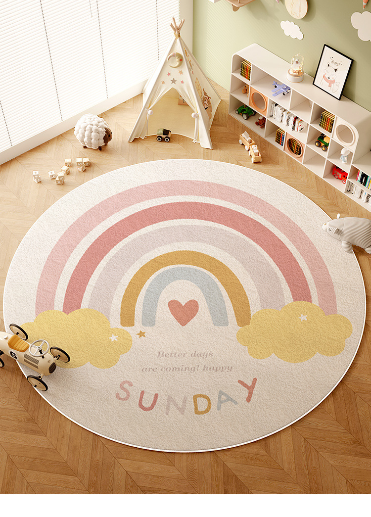 Carpet Living Room Full Carpet Early Education Center Floor Mat 2025 New Sofa Coffee Table Bedroom Bedside Carpet Delivery