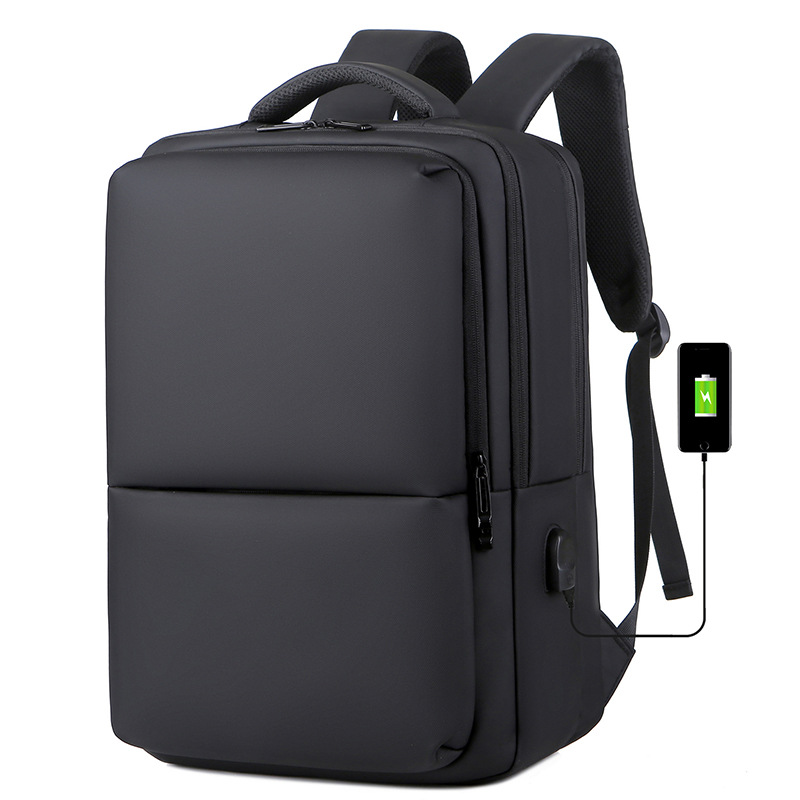 Cross-Border Men's Backpack, High-End Casual Travel Backpack, Business Waterproof Computer Bag, Commuter Backpack