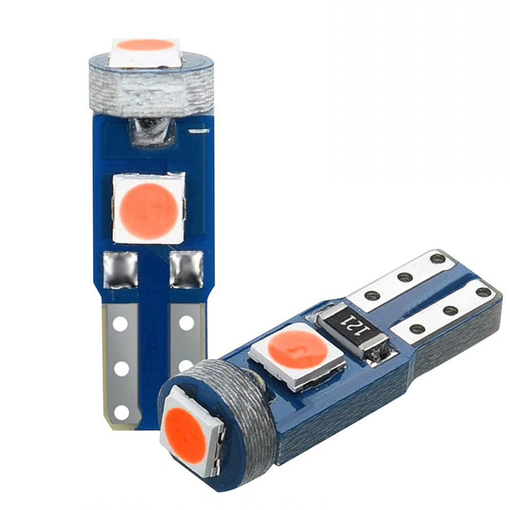 Автомобиль светодиодный подсветка прибора света Т5 3030 3SMD световой Индикатор прибора света Центрального управления подсветкой дисплея