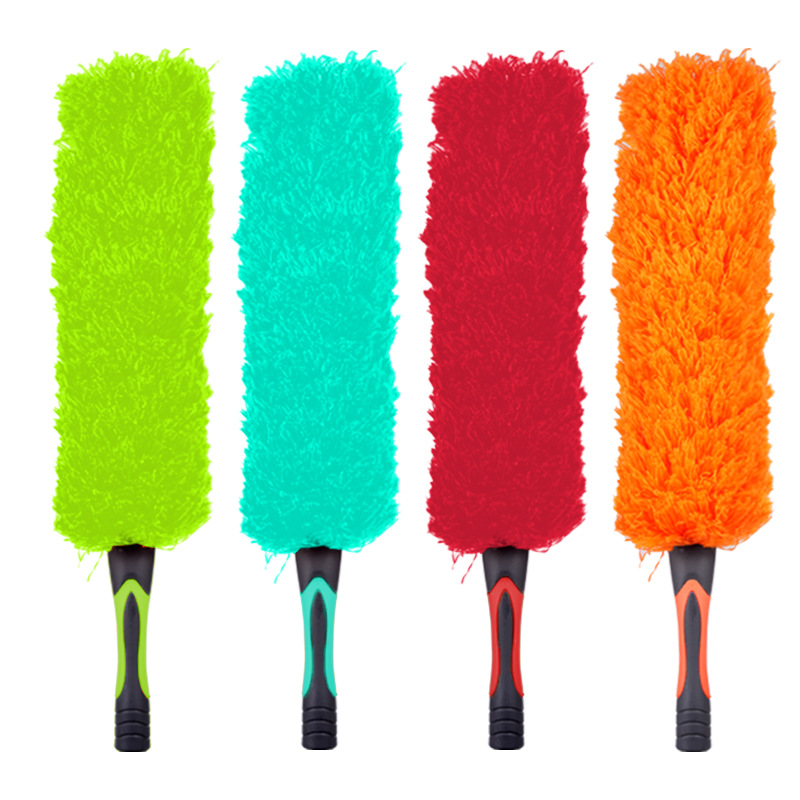 Escopador de polvo electrostático retráctil doméstico para limpiar el techo de la pared de la grieta de polvo