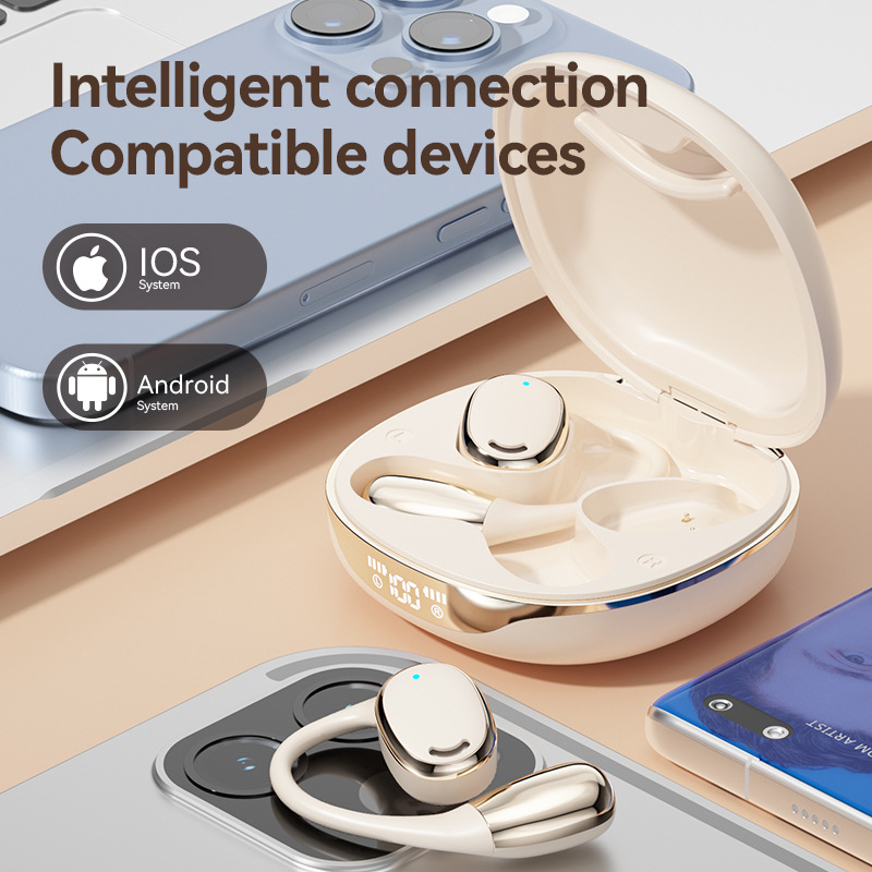 M70 Long Battery Life True Wireless Bluetooth Earphones Ultra Low Latency Model Noise Reduction Ear Hook High_voghion.com