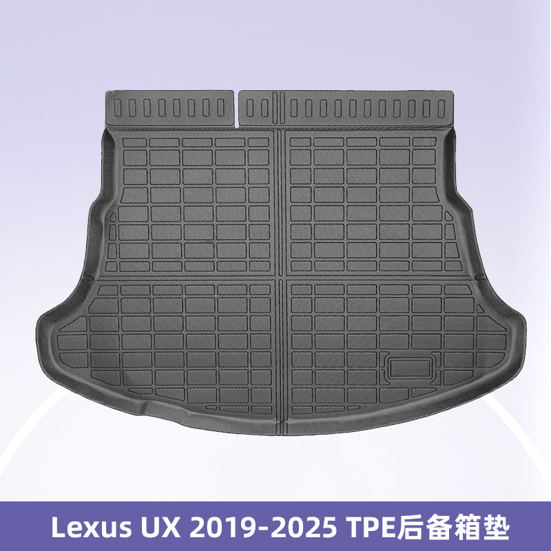 Aplicable a Lexus UX 2019 - 2025 TPE Foot Pad 3D todo el tiempo TPE Backpack Pad